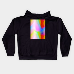 Geometric Futures #2 - Repeat Pattern Modular Synth Art Kids Hoodie